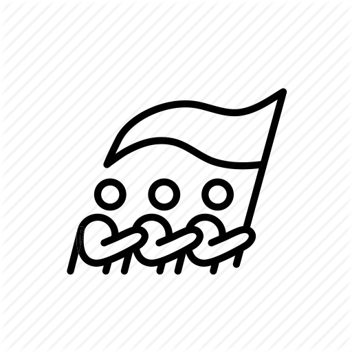 Protest, Protestors, Rally, Riot, Social, Social Movement Icon