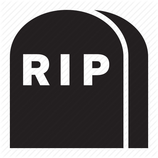 Gravestone, Rip Icon