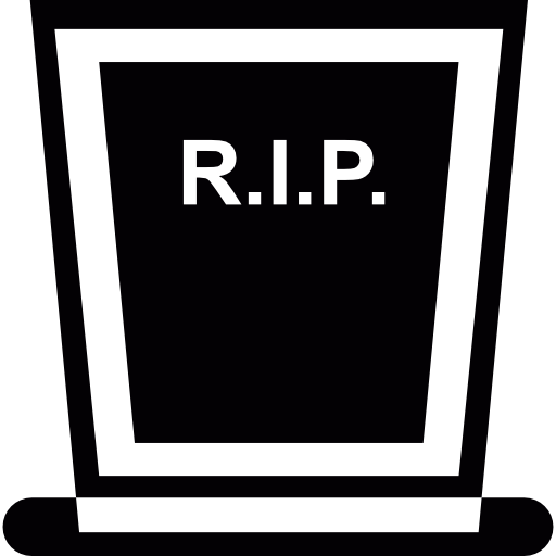 Rip On Headstone For Halloween Icons Free Download