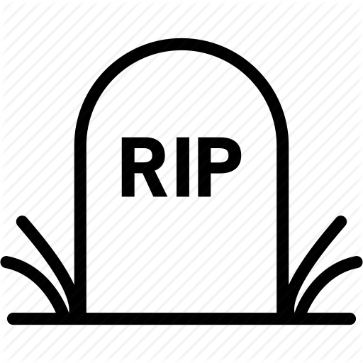 Cemetery, Death, Funeral, Grave, Halloween, Rip Icon