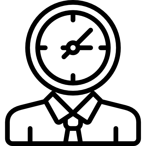 Business Man Black Icon