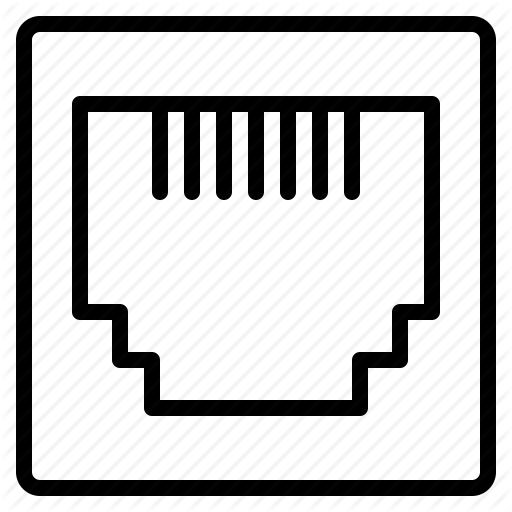 Cable, Ethernet, Network, Plug, Port, Utp Icon