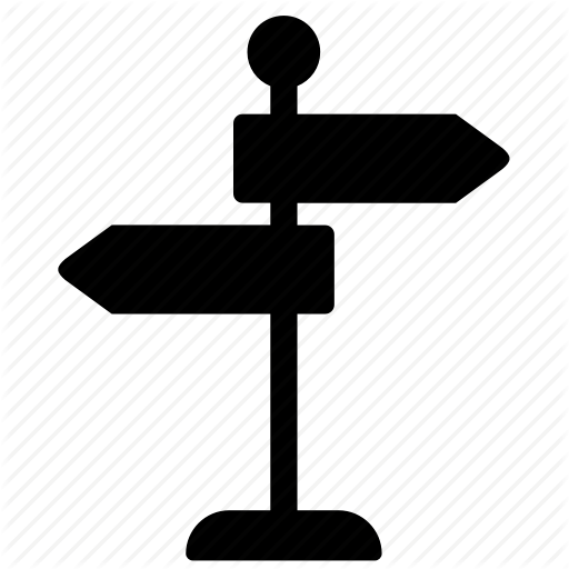 Car, Go, Label, Pointer, Road, Sign Icon