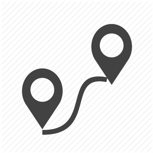 Destination, Gps, Map, Road, Roadmap, Route, Trip Icon