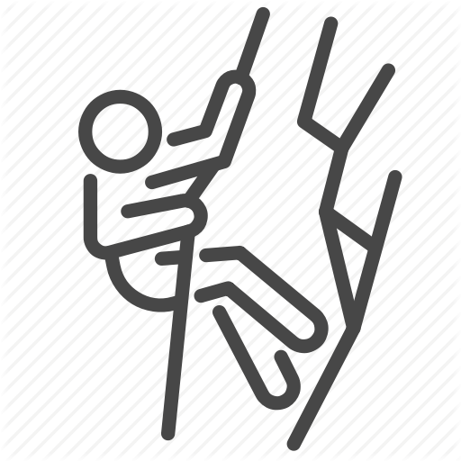 Activity, Climbing, Recreation, Rock Climbing, Travel, Vacation Icon