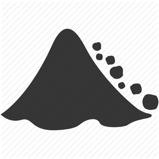 Falling Rocks Icon Transparent Png Clipart Free Download