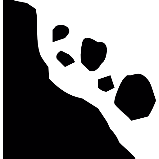 Falling Rocks Icons Free Download