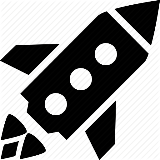 Launch, Missile, Rocket, Spacecraft, Spaceship Icon