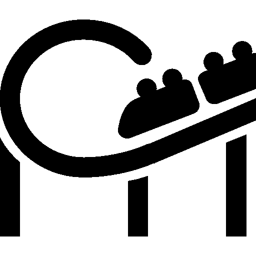 City Roller Coaster Icon Windows Iconset