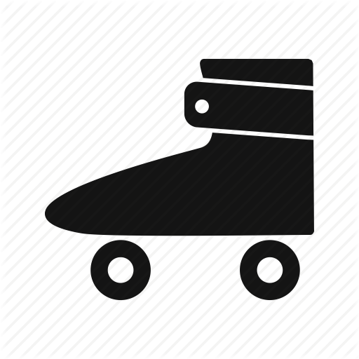 Ice Roller, Roller Skate, Skating Icon