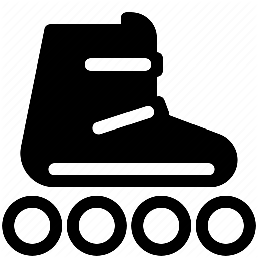 Lifestyle, Roller, Skate, Sport, Sports, Training Icon