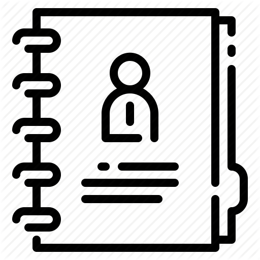 Address, Book, Contact, Service Icon