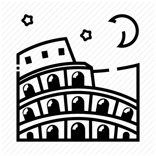 Colosseum, Gladiator, Italy, Rome Icon