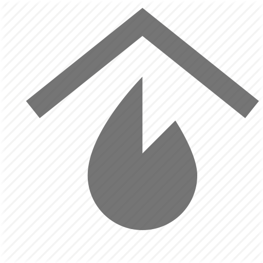 Fire, Flame, Home, House, Roof Icon