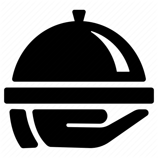 Food, Hotel Service, Room Service Icon