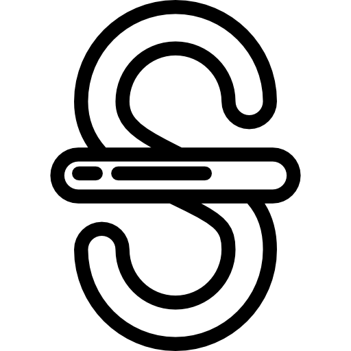 Strikethrough, Text Icon