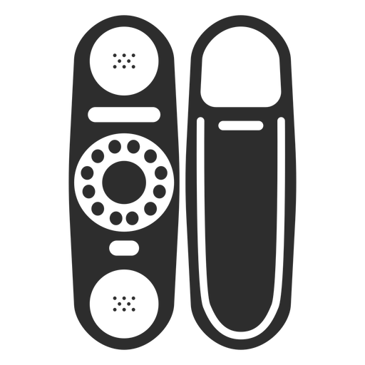 Phone With Rotary Dial Icon
