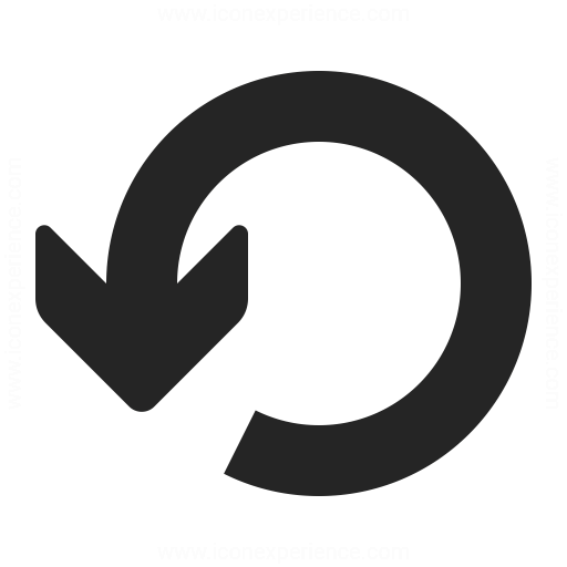 Rotate Left Icon Iconexperience