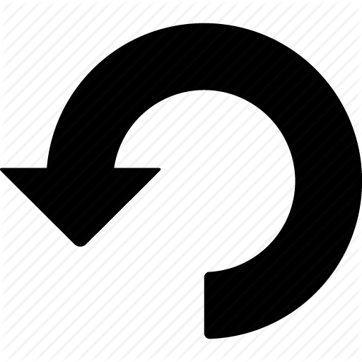 Arrow, Left, Rotate Icon