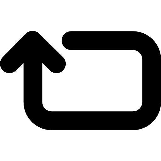 Rotating Clockwise Rectangular Rounded Arrow Icons Free Download