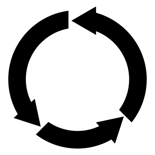 Round Recycled Arrow