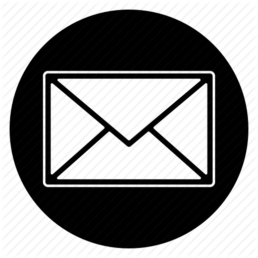 Email, Envelope, Inbox, Letter, Message, Round, Social Icon