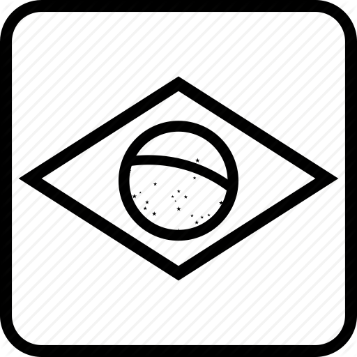 Brasil, Brazil, Country, Flag Icon