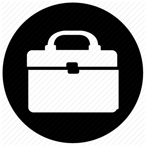 Bag, Item, Label, Pack, Round, Shoulder Icon