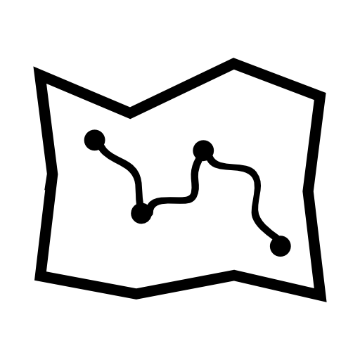 Map Route Icon Download Free Icons