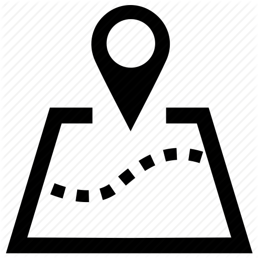 Location, Map, Marker, Navigation, Pin, Road, Route Icon