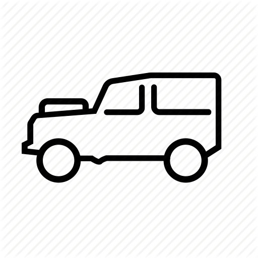 Car, Defender, Land Rover, Suv, Transportation, Vehicle Icon