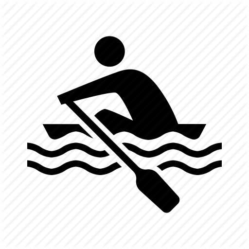 Boat, Canoe, Race, Rowing, Sport, Water Sports Icon