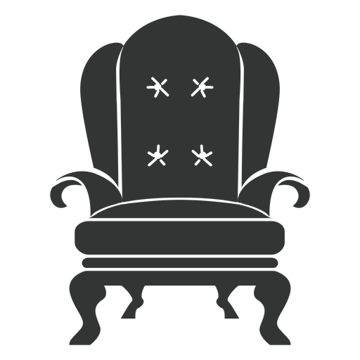 Royal Armchair Flat Icon