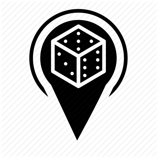 Dice, Game, Location, Mark, Roleplay, Rpg Icon