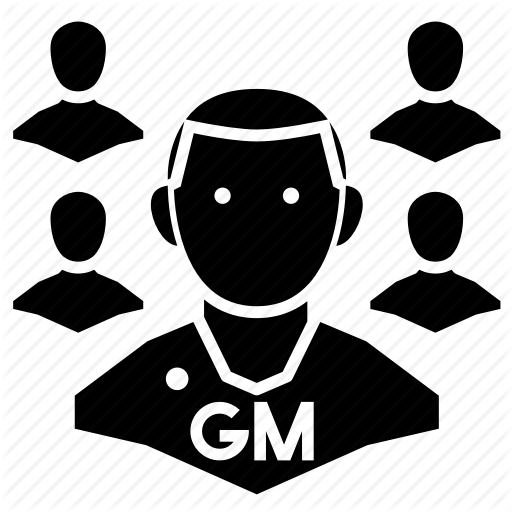 Game Master, Gamers, Players, Roleplay, Rpg, Team Icon