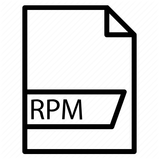 Data, File, Folder, Format, Rpm Icon