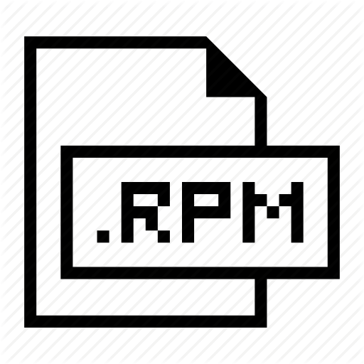 Document, Extension, File, Format, Rpm Icon