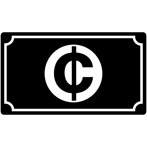 Ghana Cedi Icon