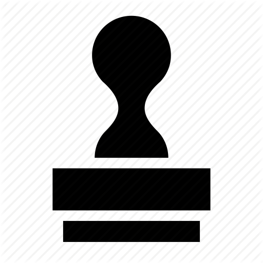 Agree, Approve, Ink, Rubber, Stamp Icon