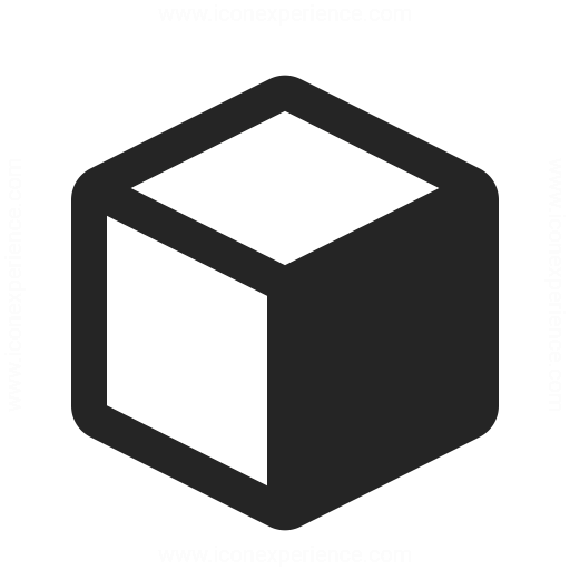 Object Cube Icon Iconexperience
