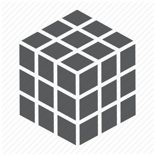 Construction, Cube, Education, Olap, Puzzle, Rubik, Square Icon