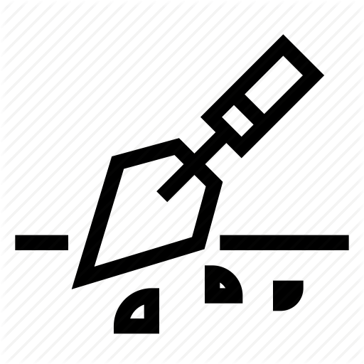 Archaeology, Artifact, Dig, Ruins, Spade Icon