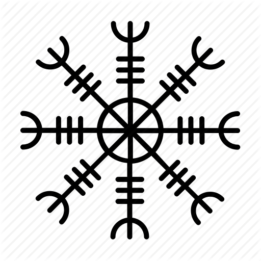 Protection, Protectionrune, Rune, Viking Icon