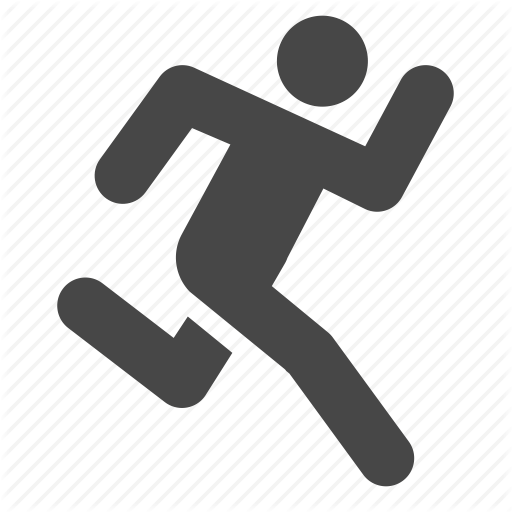 Athletics, Escape, Run, Runner, Running Icon