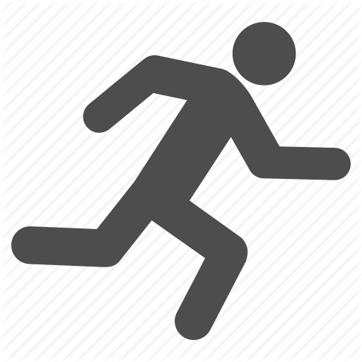 Delivery, Fast Courier, Fitness, Health, Run, Runner, Running Man Icon