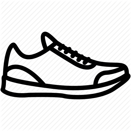 Athlete, Casual, Run, Running, Shoes Icon