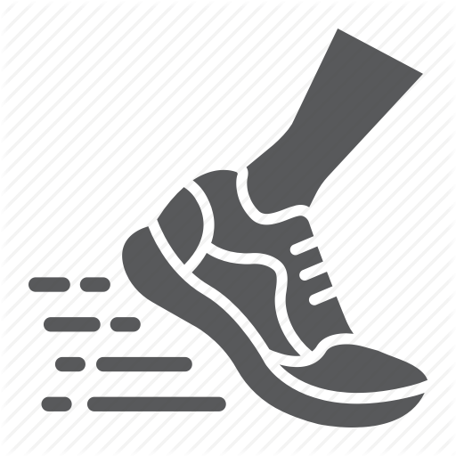 Fitness, Footwear, Gym, Run, Running, Shoes, Sport Icon