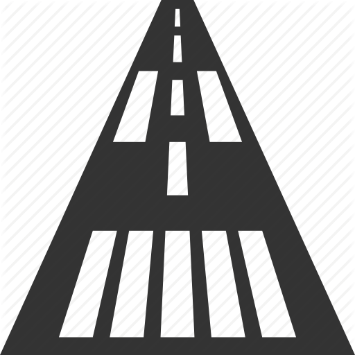 Airport, Runway Icon