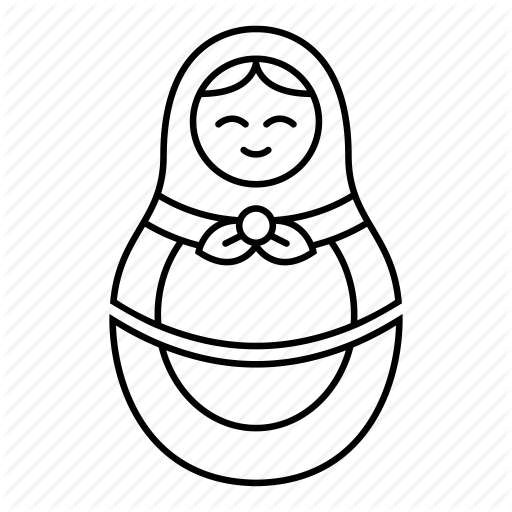 Doll, Matreshka, Matrioshka, Present, Russia, Russian, Toy Icon