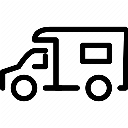 Rv, Transport, Truck, Van, Vehicle Icon